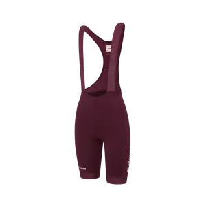 Attaquer Womens Race Bib Short - Burgundy