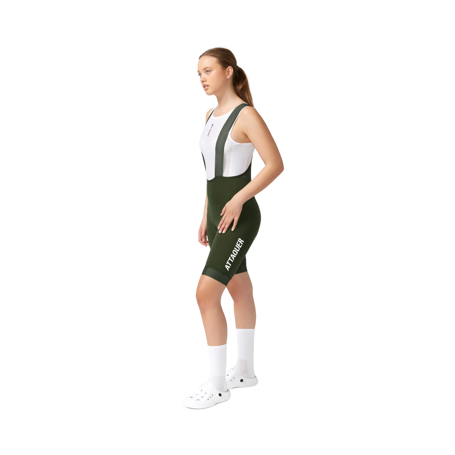 Attaquer Womens Race Bib Short - Pine