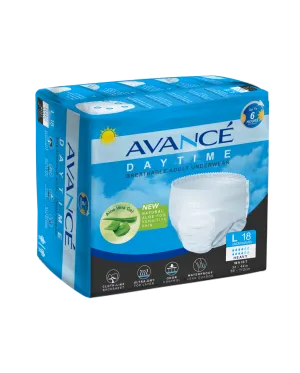 Avancé Aloe Daytime Breathable Adult Protective Underwear Large