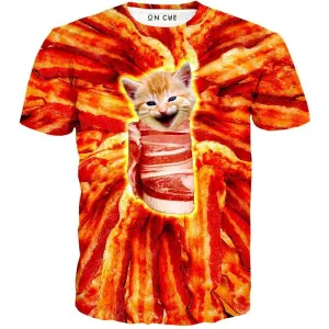 Bacon Cat T-Shirt