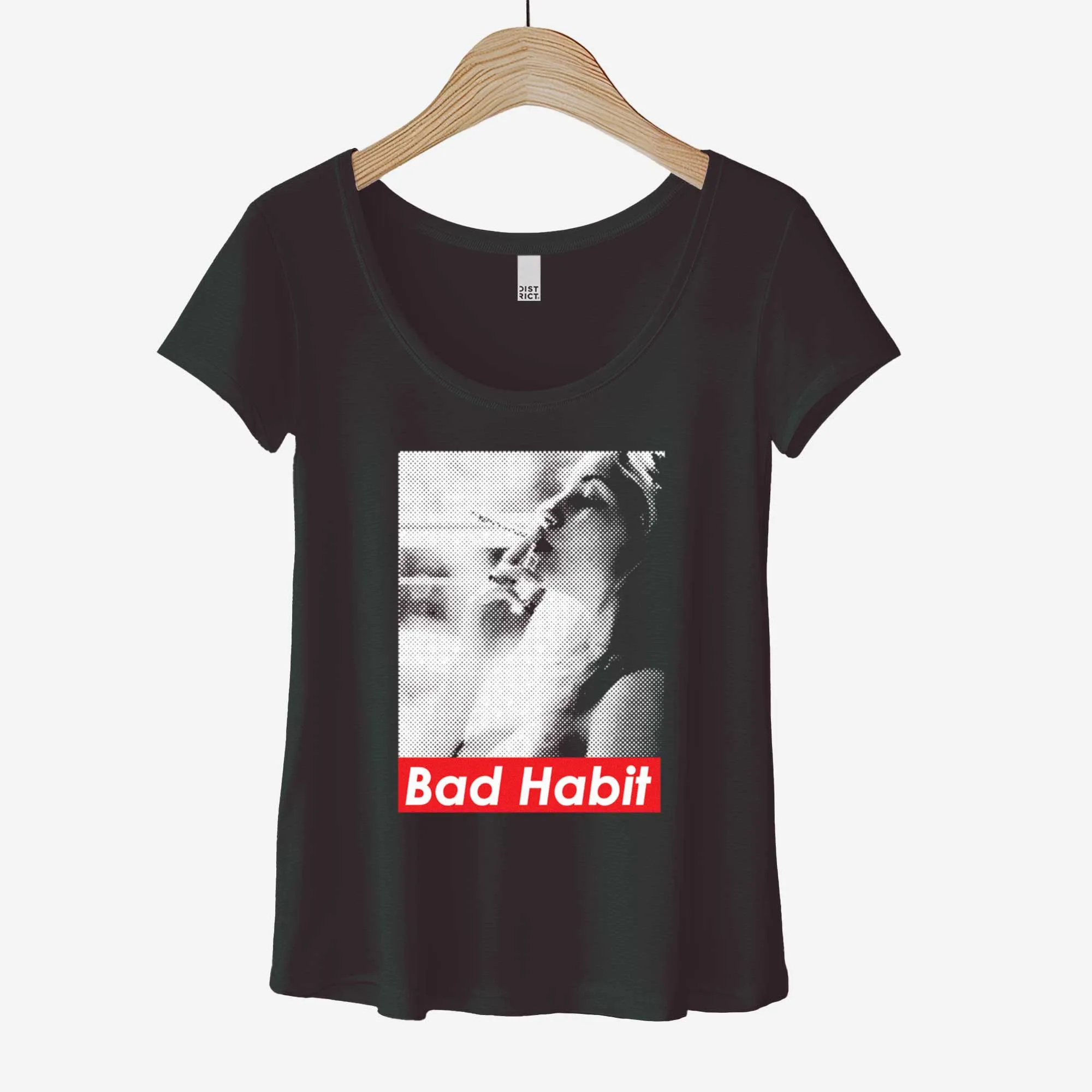 Bad Habit - Women’s Flex Scoop Neck Tee