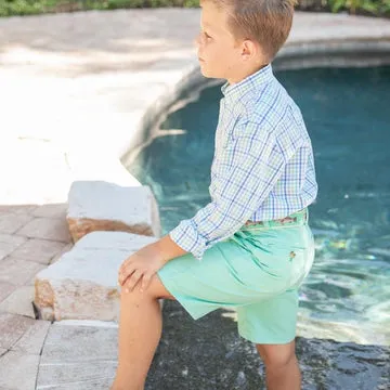 Bailey Boys Short - Aloe Twill