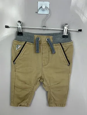 Baker camel pull on jogger jeans 0-3m