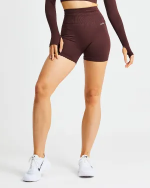 Balance V2 Seamless Shorts - Chocolate Brown