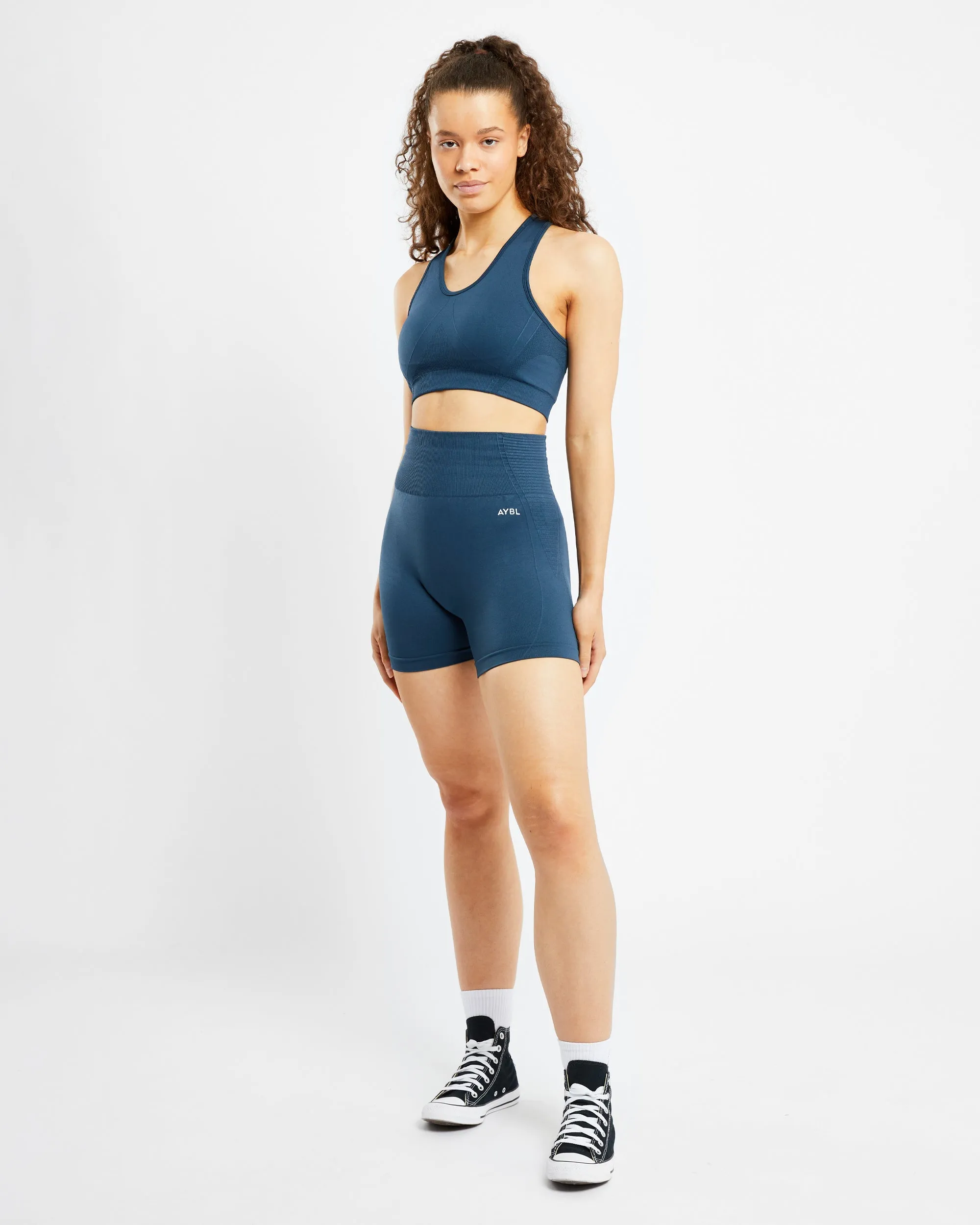 Balance V2 Seamless Shorts - Marine Blue