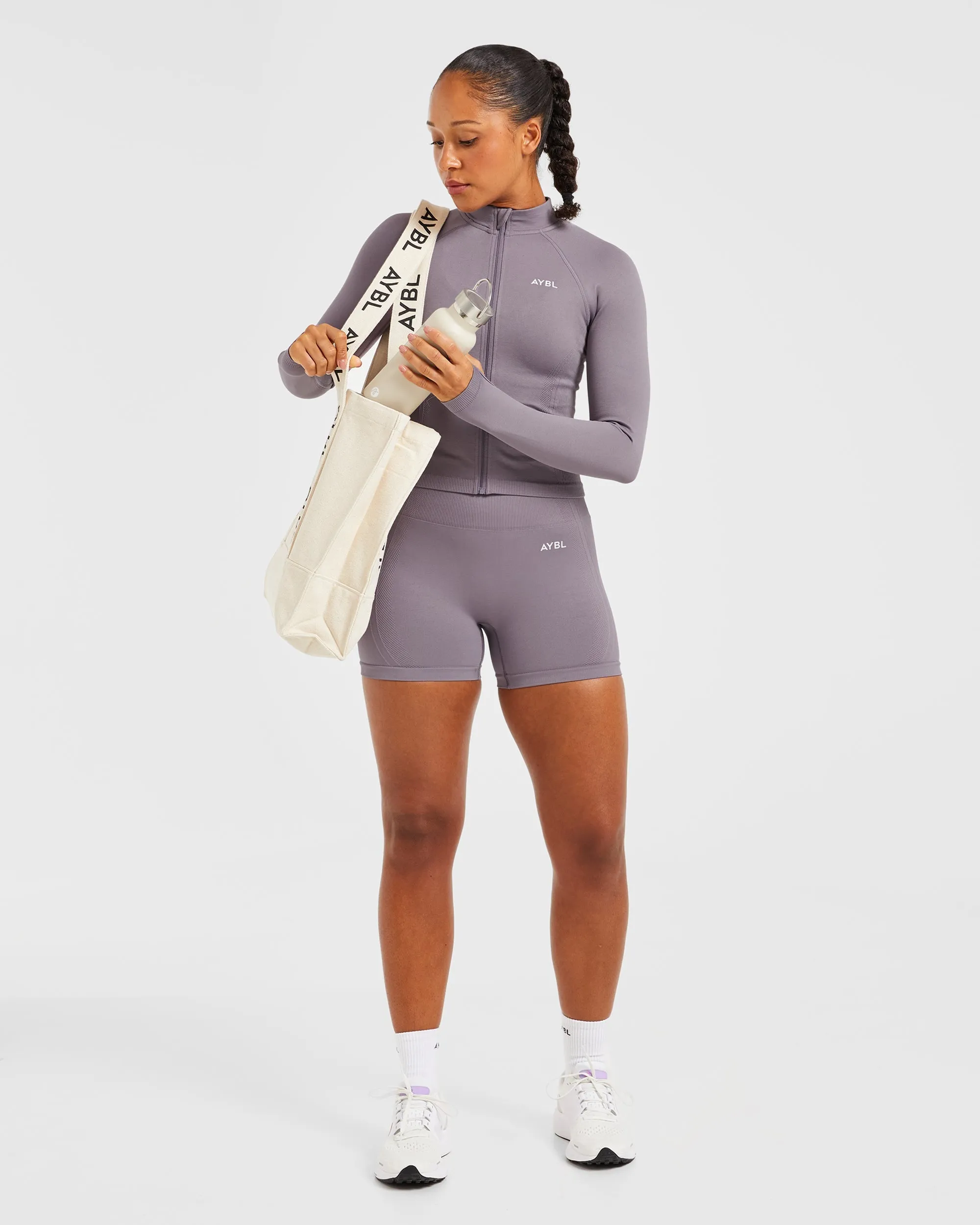 Balance V3 Seamless Zip Jacket - Mauve