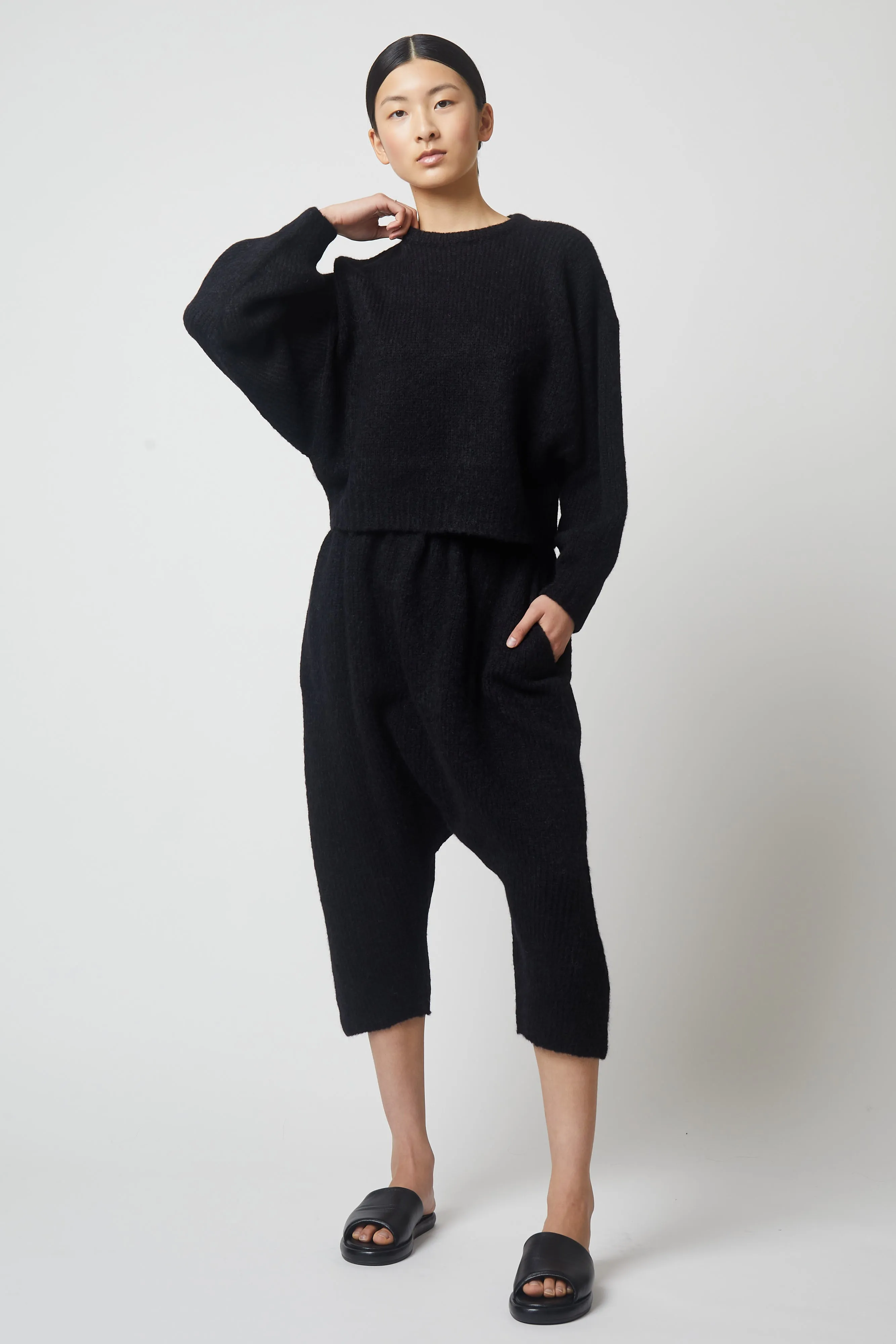 BALLOON SLEEVE SWEATER