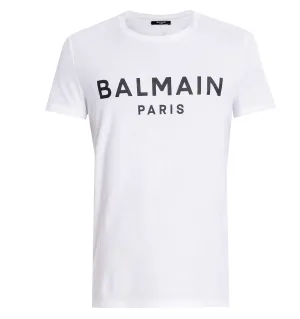 Balmain Printed T-Shirt - White