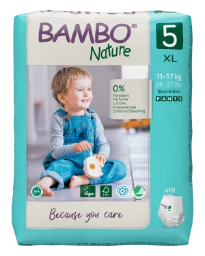 Bambo Nature Training Pants - Size 5 (11-17kg)
