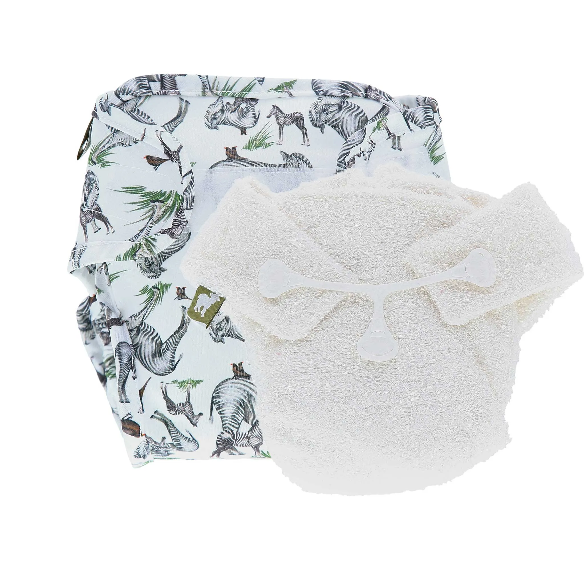Bamboo (No Velcro) Nappy and Wrap Trial Bundle