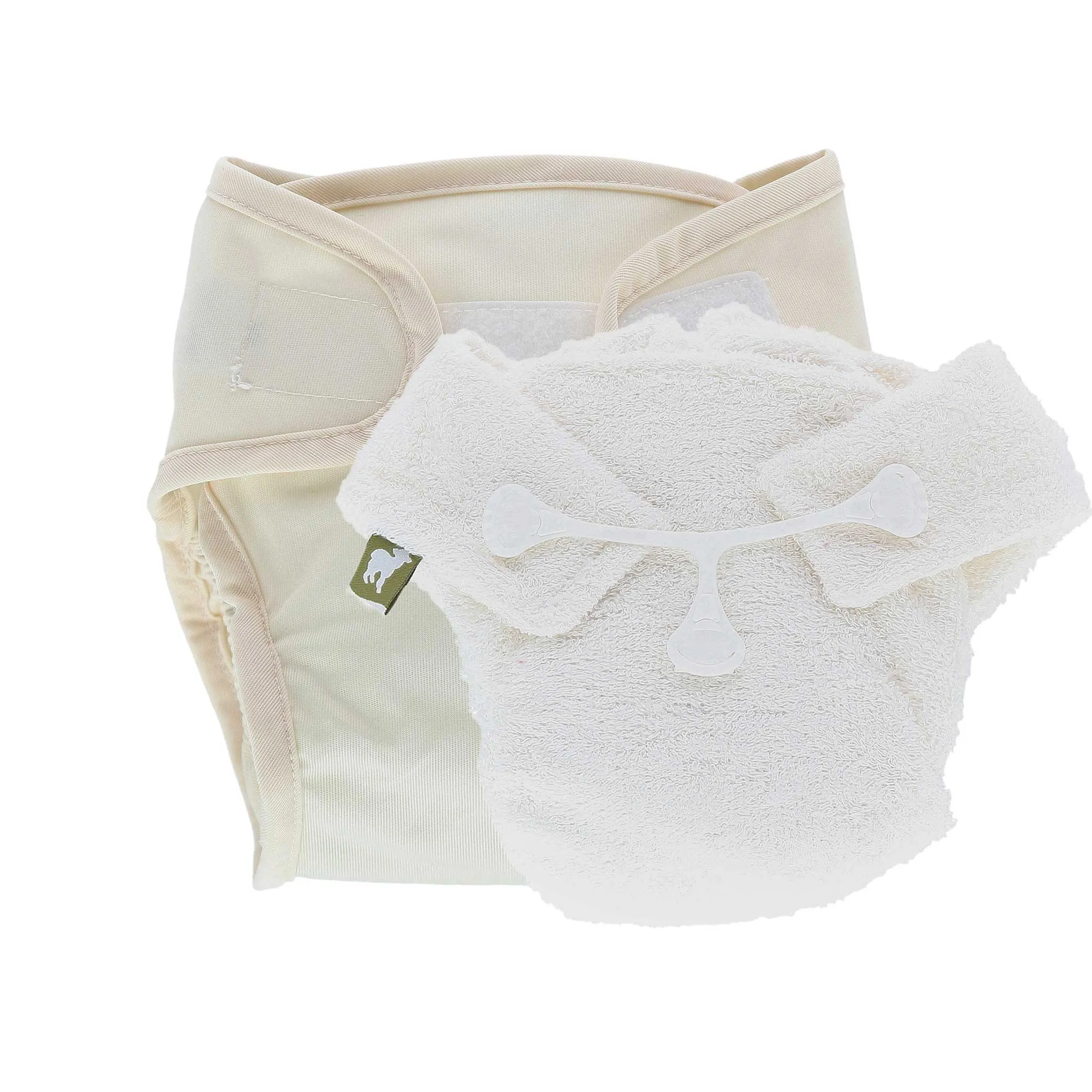 Bamboo (No Velcro) Nappy and Wrap Trial Bundle