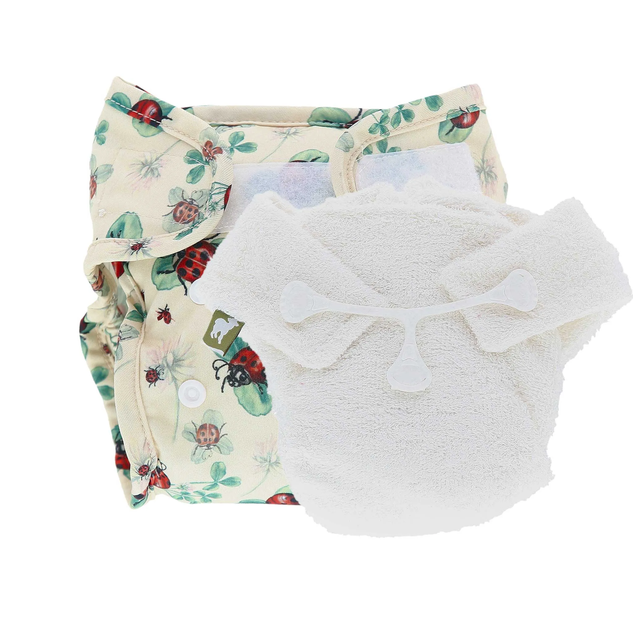 Bamboo (No Velcro) Nappy and Wrap Trial Bundle