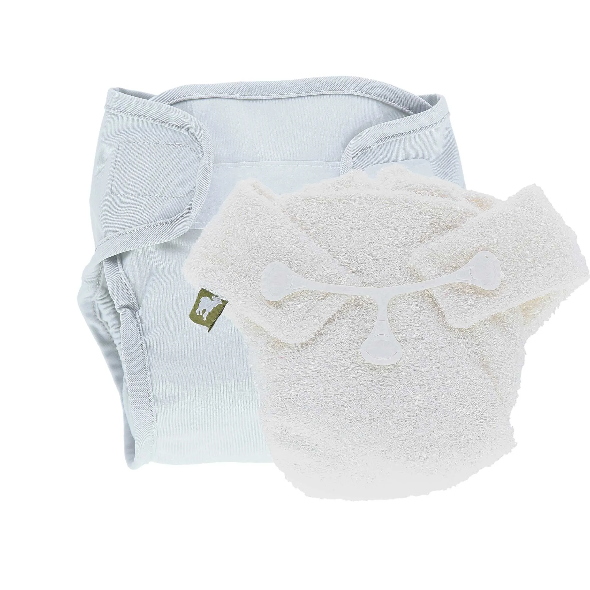 Bamboo (No Velcro) Nappy and Wrap Trial Bundle