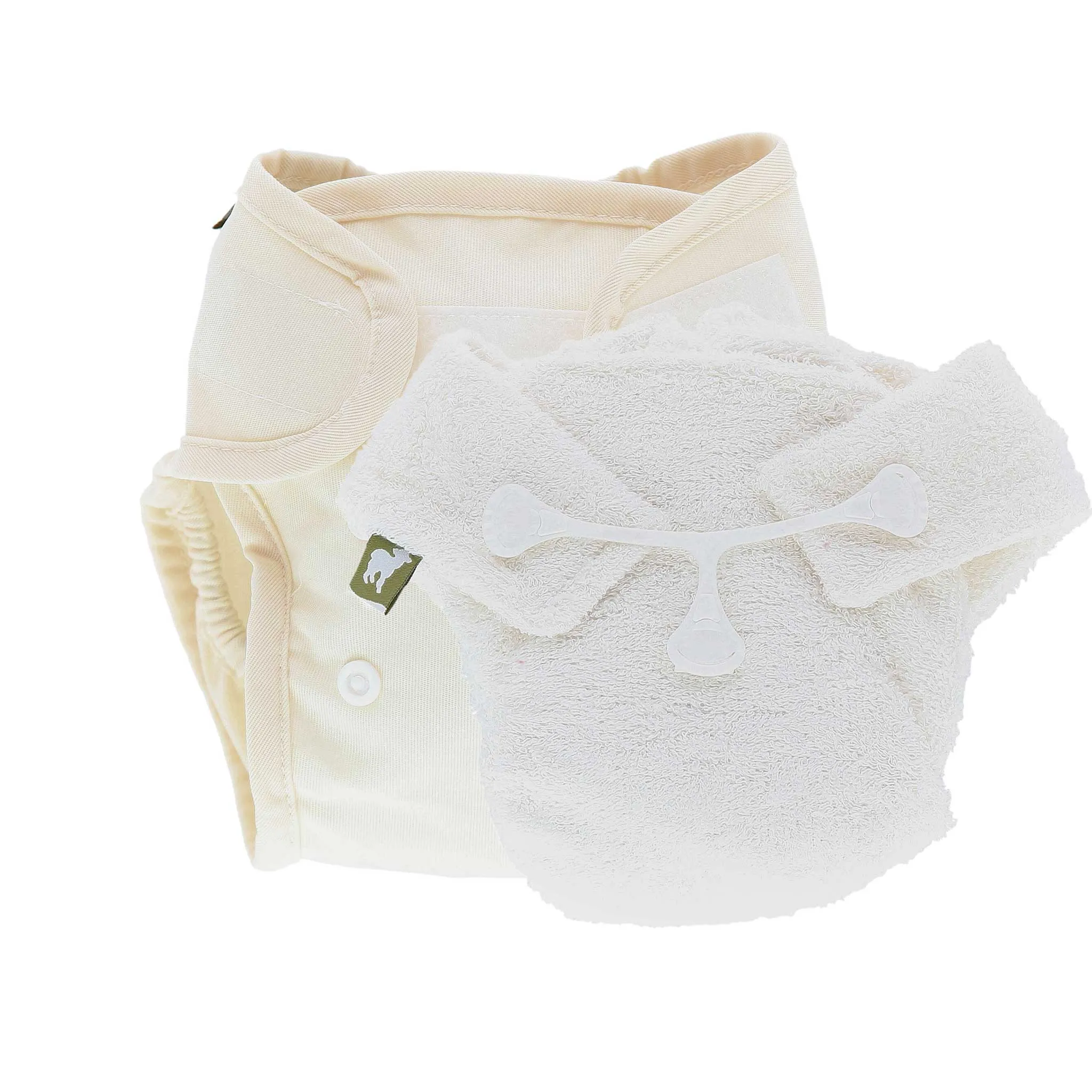 Bamboo (No Velcro) Nappy and Wrap Trial Bundle