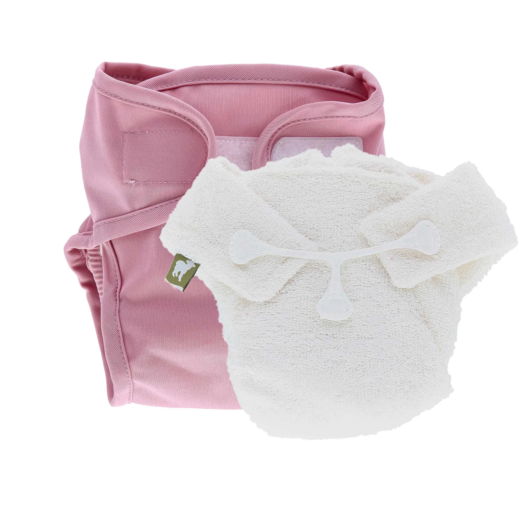Bamboo (No Velcro) Nappy and Wrap Trial Bundle