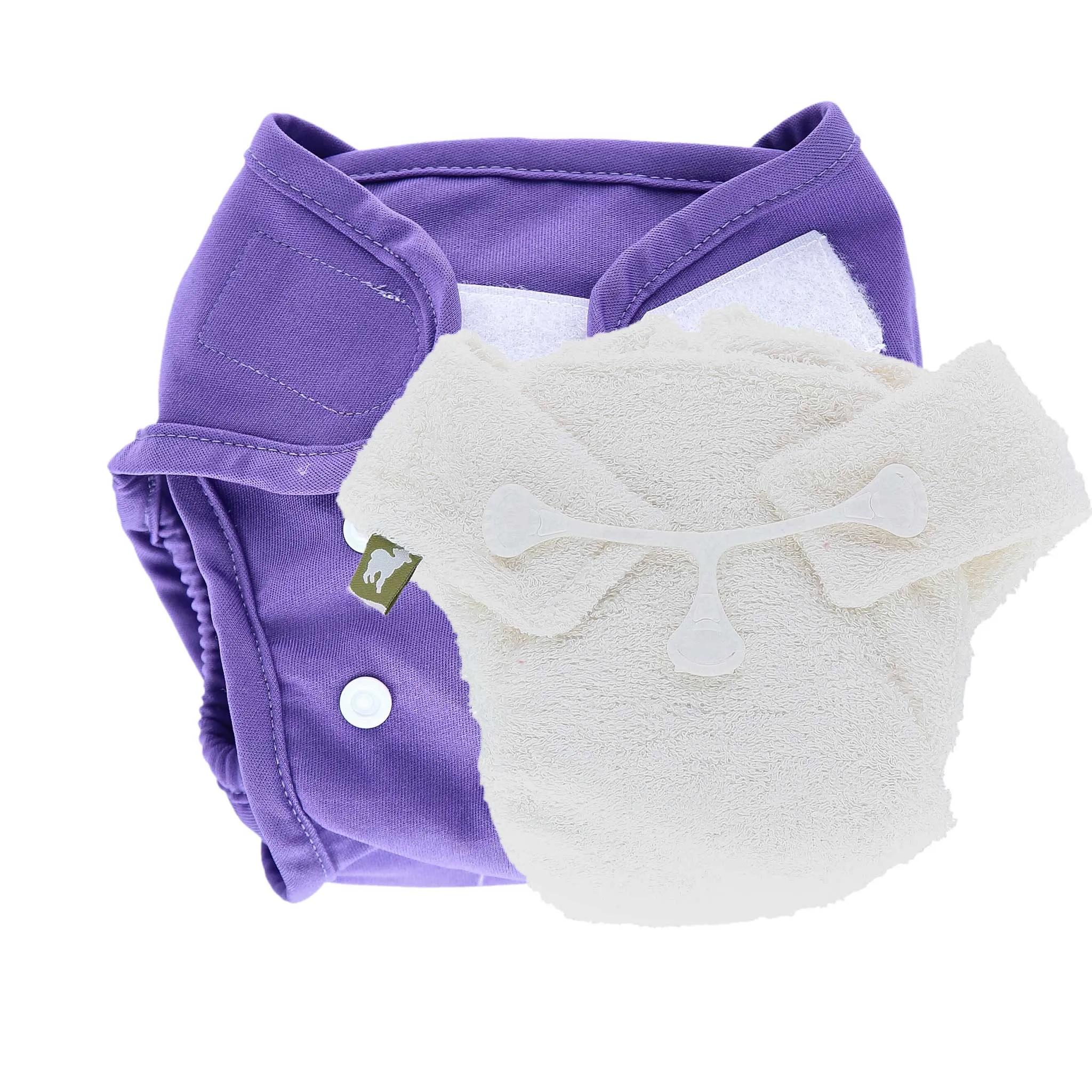 Bamboo (No Velcro) Nappy and Wrap Trial Bundle