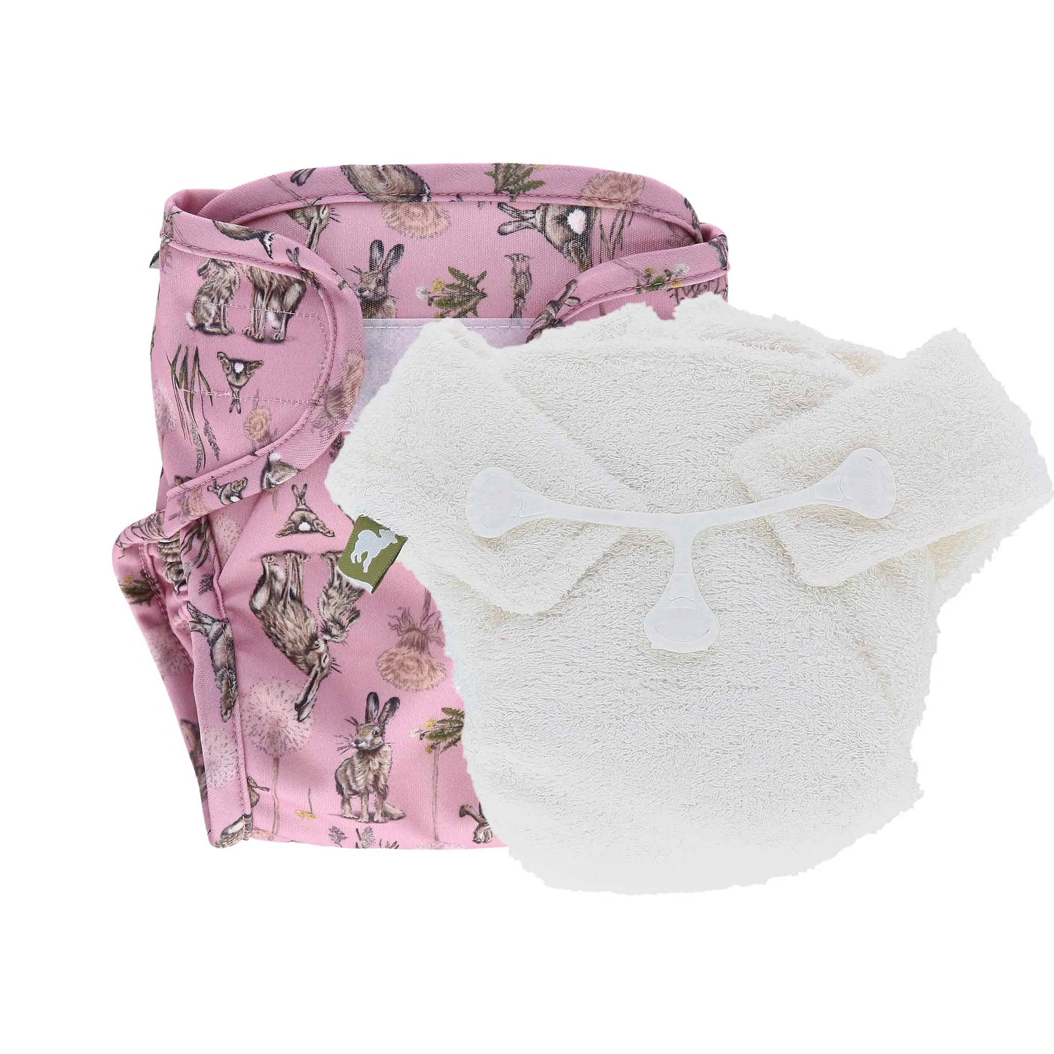Bamboo (No Velcro) Nappy and Wrap Trial Bundle