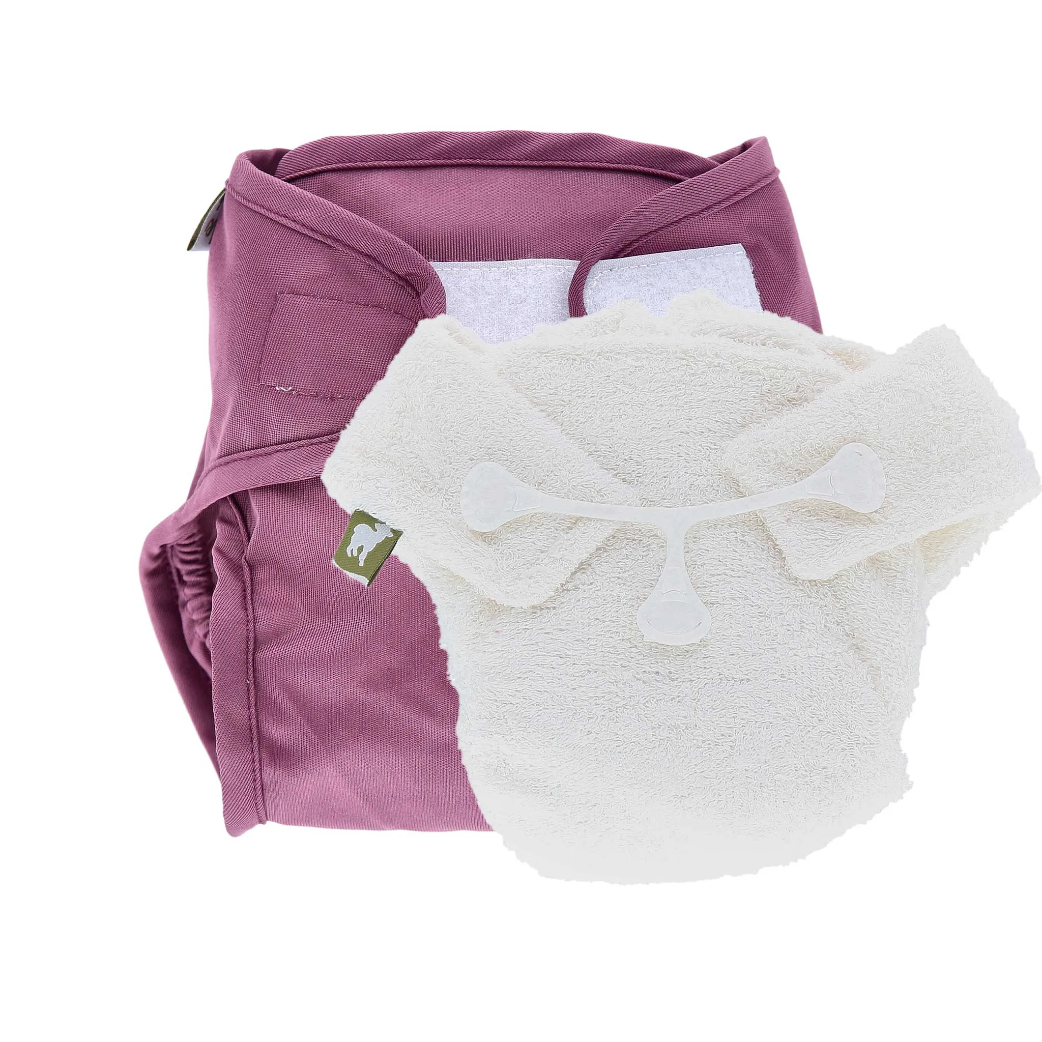 Bamboo (No Velcro) Nappy and Wrap Trial Bundle
