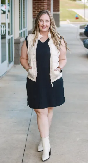 Bare Elegance Black  Dress