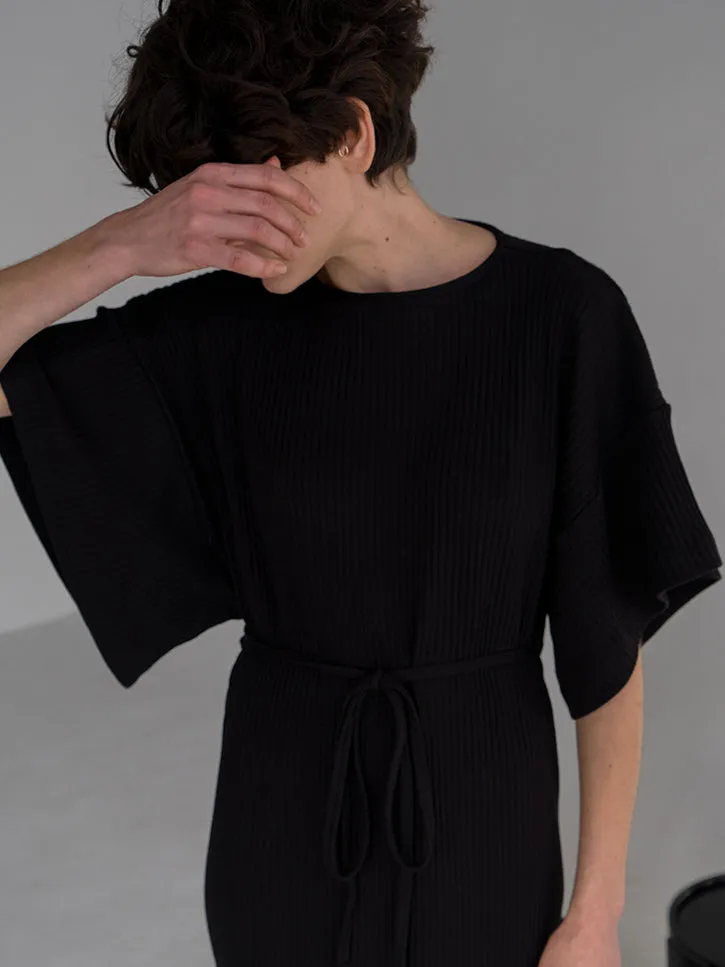 Baserange Clair Dress, Black