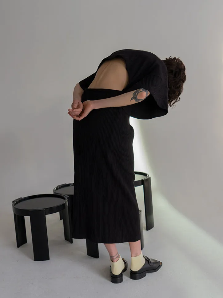 Baserange Clair Dress, Black