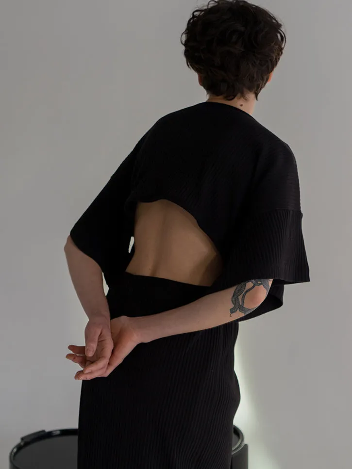 Baserange Clair Dress, Black