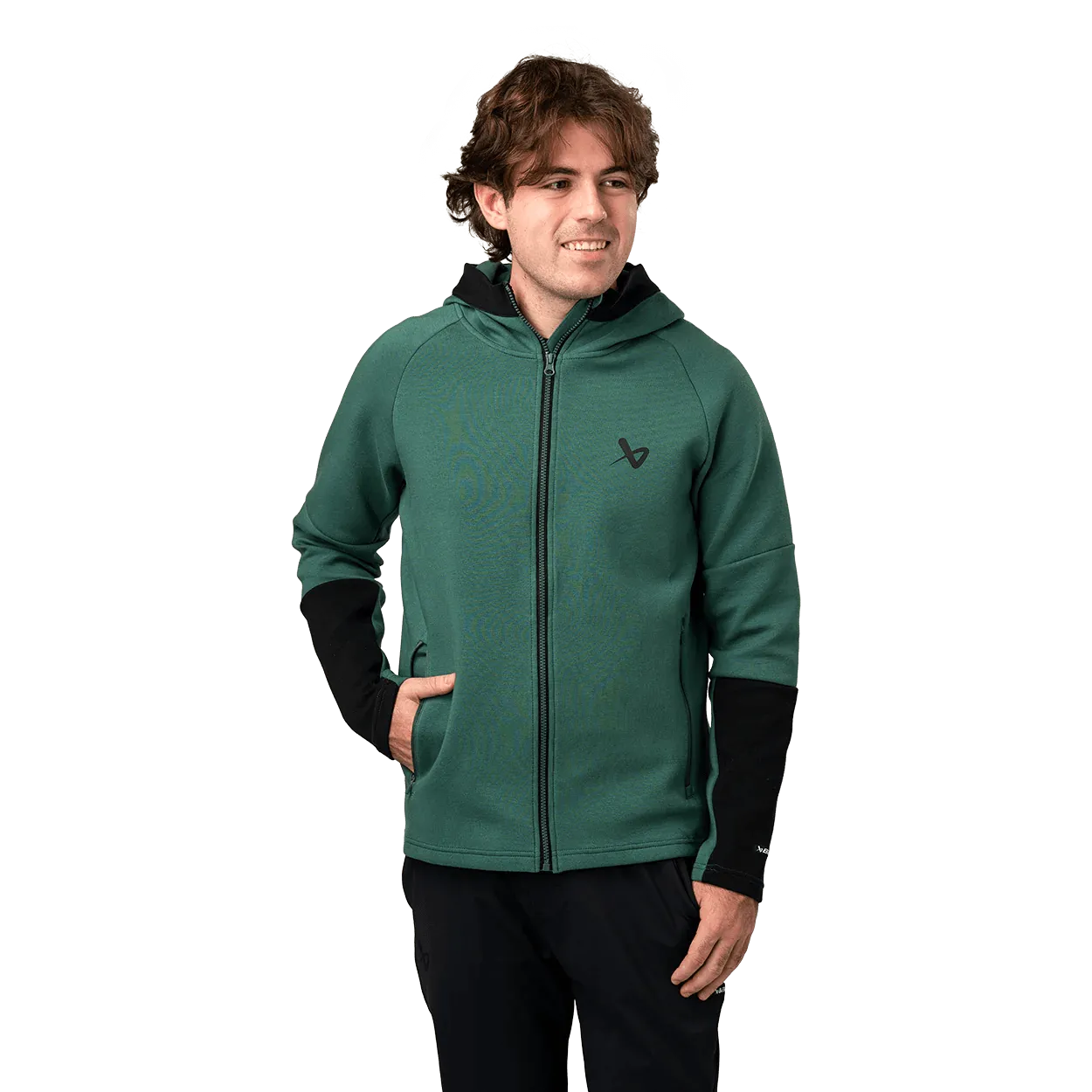Bauer FLC Colour Block Full Zip - Green