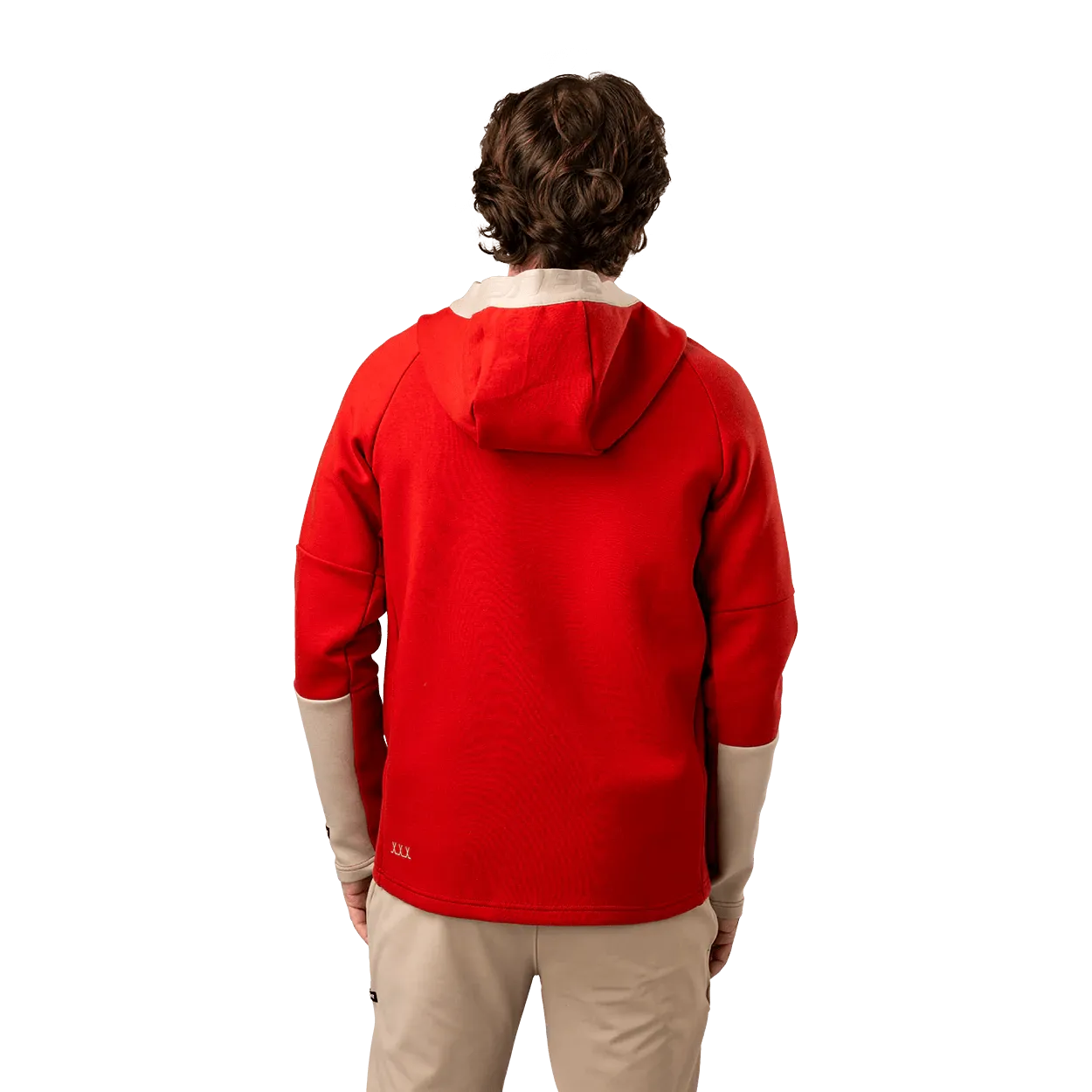 Bauer FLC Colour Block Full Zip - Red