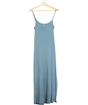 BDG Blue Taylor Ribbed Maxi Dress UK M