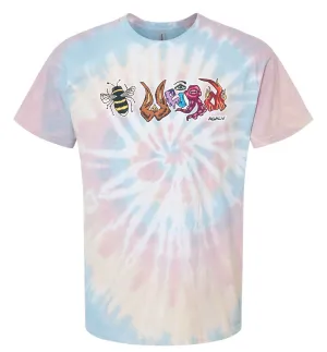 Be Weird Tie Dye Shirt