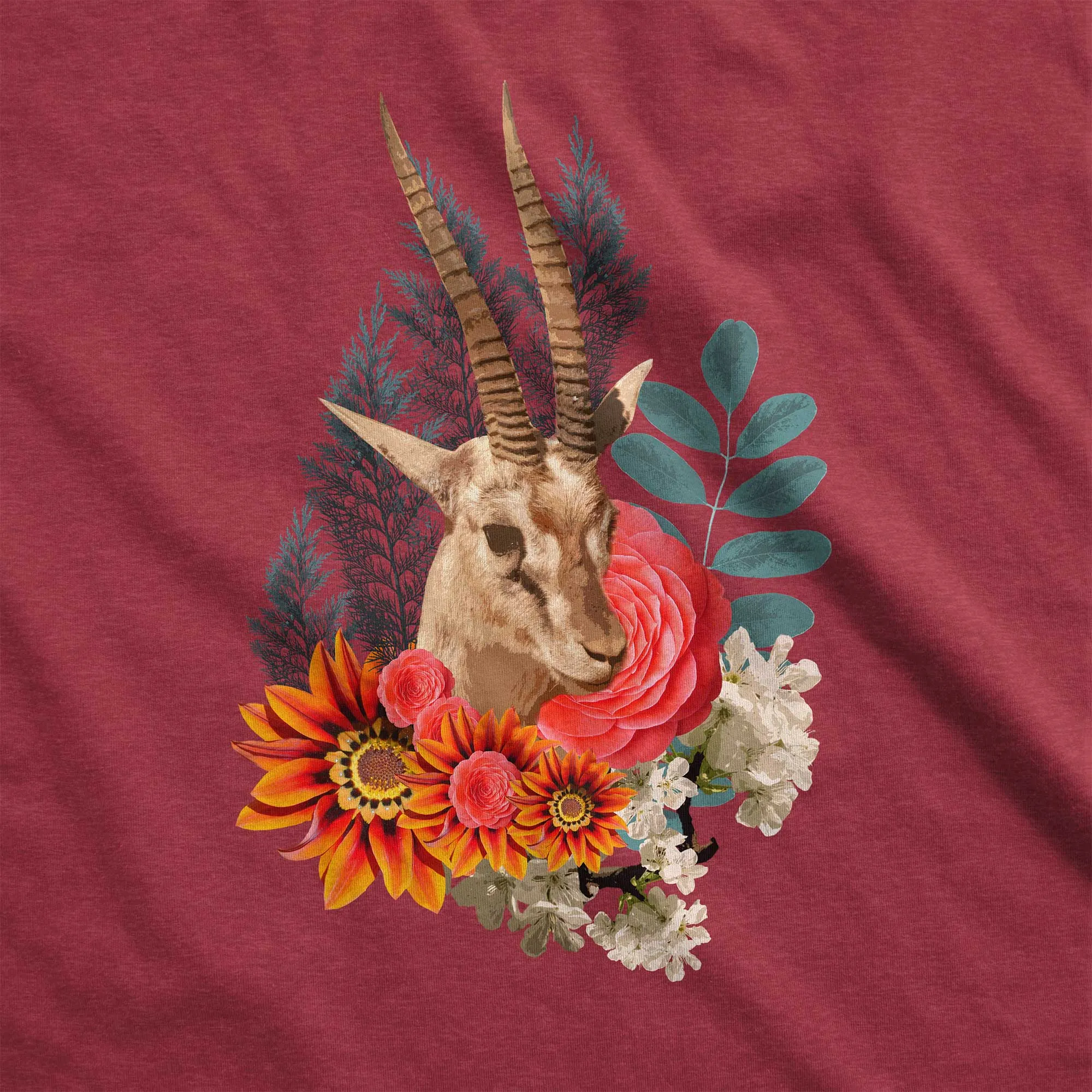 Beautiful Antelope - Women’s Flex Scoop Neck Tee