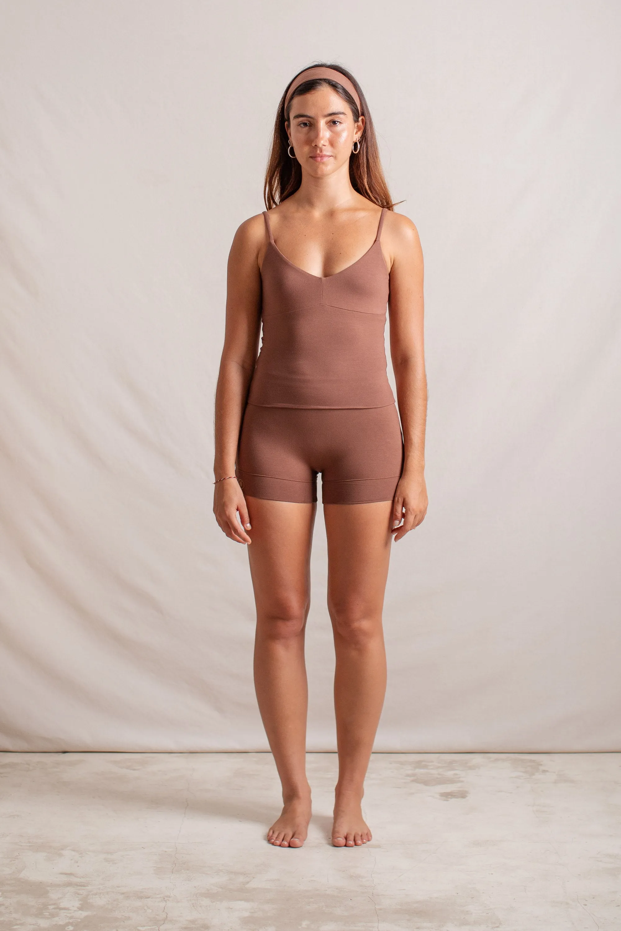 Bella Shorts Chocolate