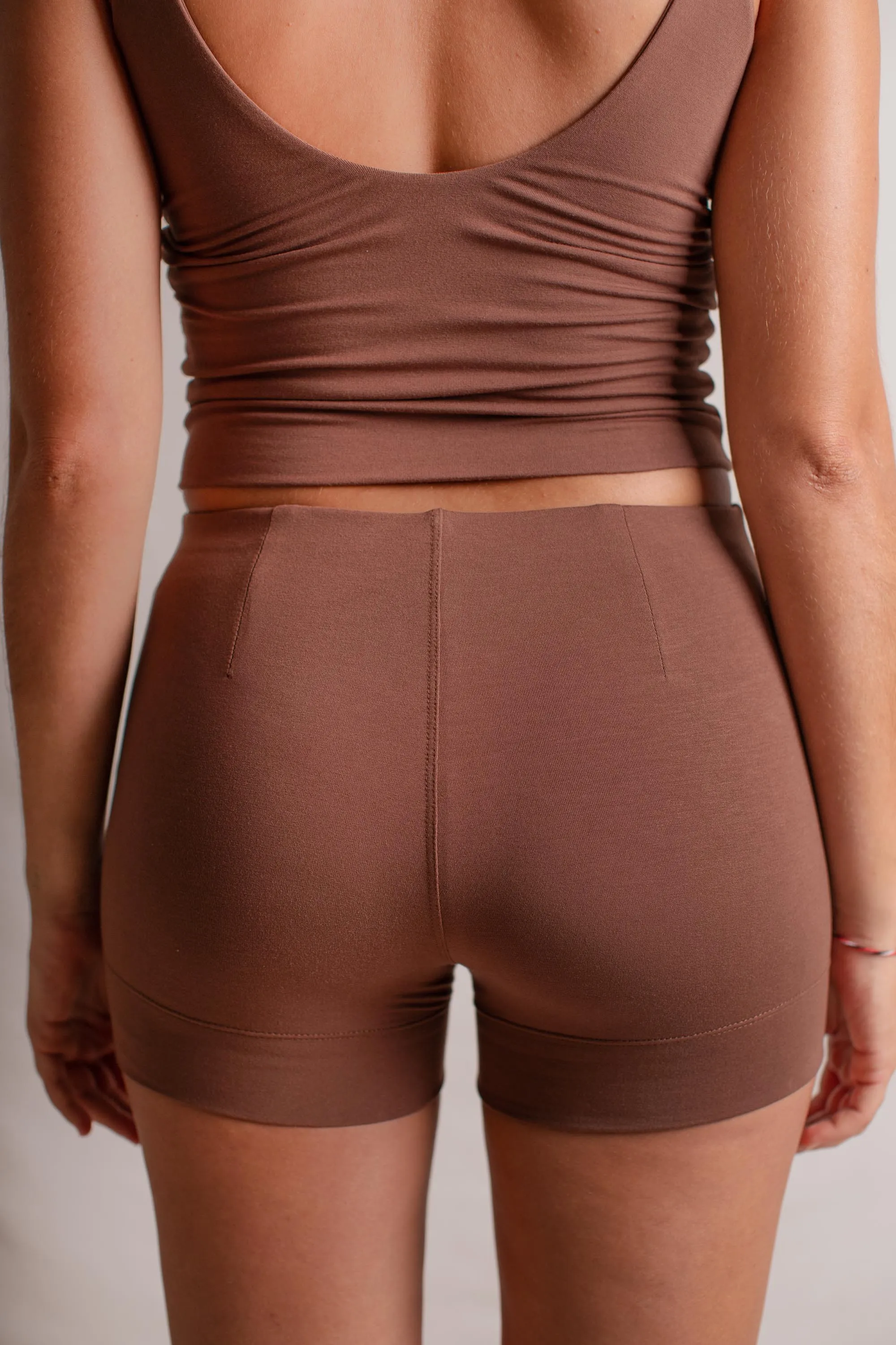 Bella Shorts Chocolate