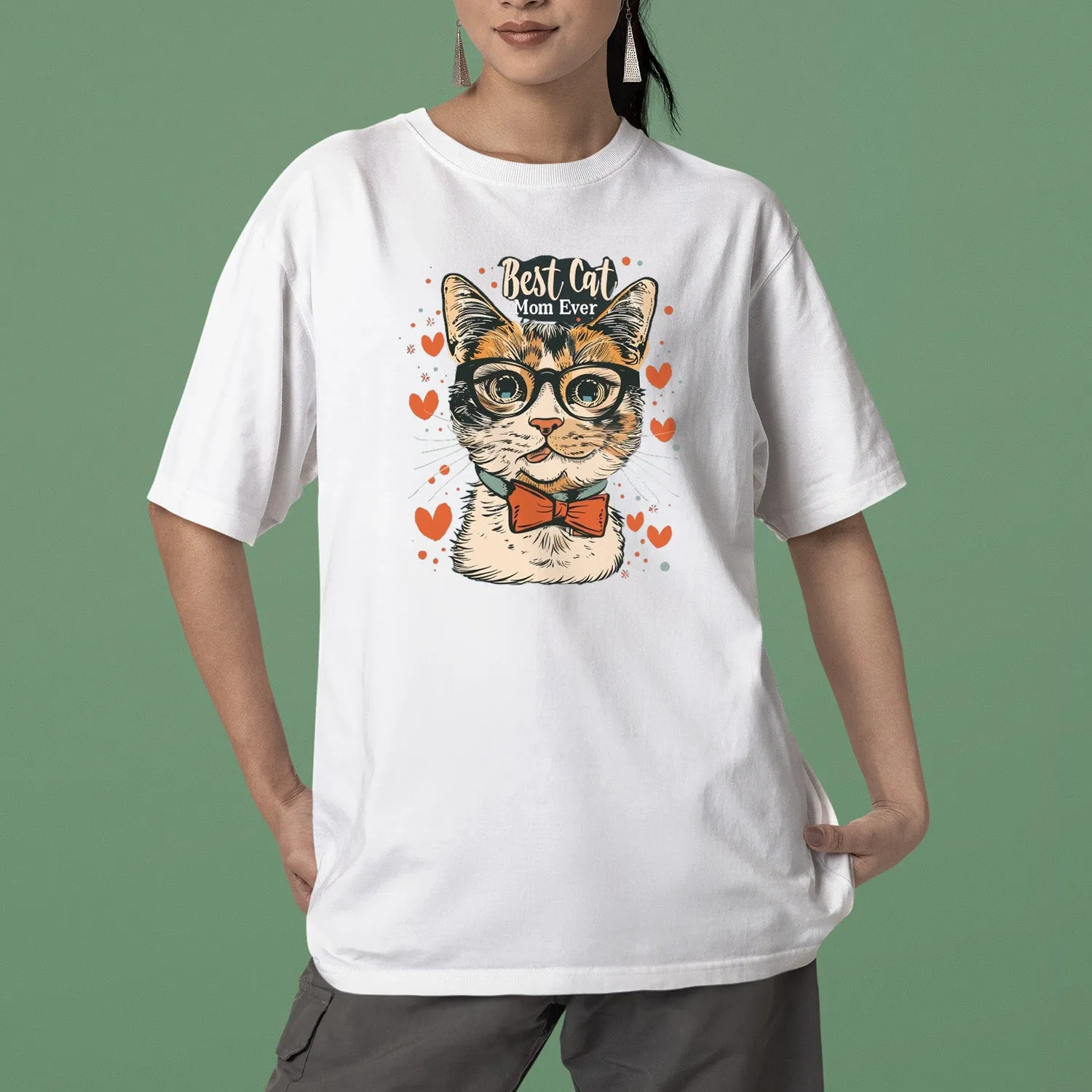 Best Cat Mom Ever Shirt, Best Cat Mom Shirt, Pet Lover Shirt, Cat Lover Shirt, Best Cat Mom Ever, Cat Owner Shirt, Gift For Cat Mom, Funny Cat Shirts, Women Cat T-Shirt, Mother's Day Gift, Cat Lover Wife Gifts, Cat Shirt 02