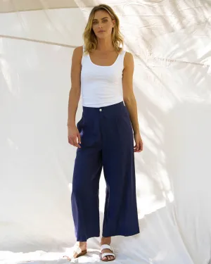 Betty Basics Aspen Palazzo Crop Length Pants