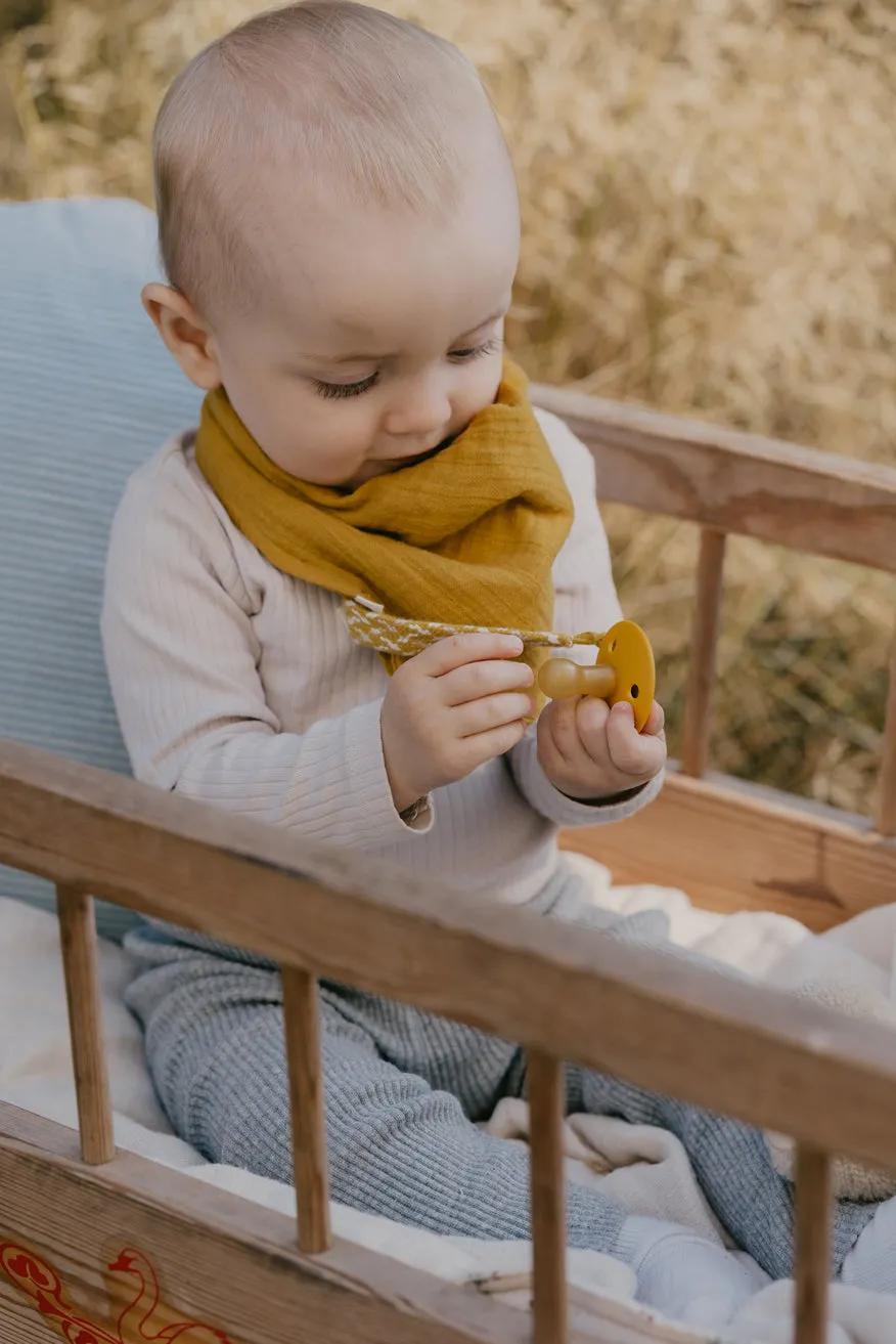 BIBS Bandana Bib Mustard ONE SIZE (Min. of 2 PK , multiples of 2 PK)