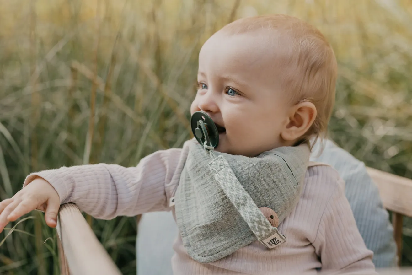 BIBS Bandana Bib Sage ONE SIZE (Min. of 2 PK , multiples of 2 PK)