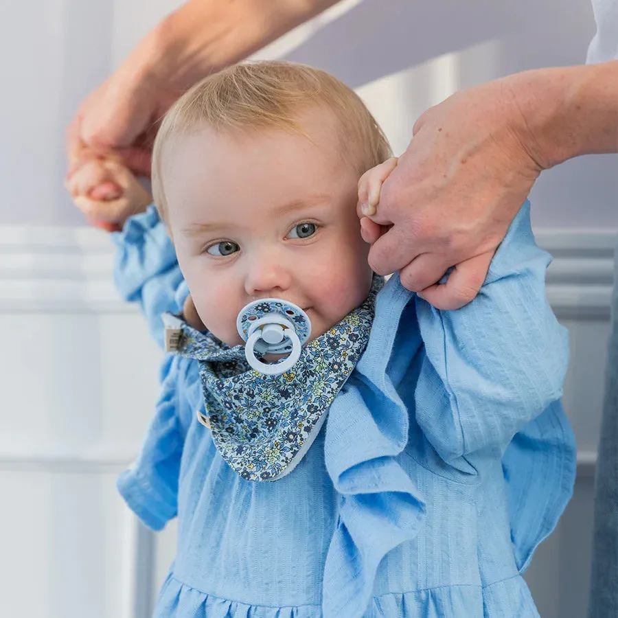 BIBS Bandana Bib X Liberty (Capel Fossil Grey)