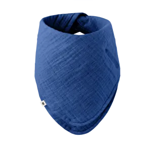 BIBS Organic Muslin Cotton Bandana Bib - Cornflower Blue