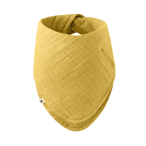 BIBS Organic Muslin Cotton Bandana Bib - Mustard