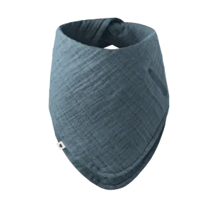 BIBS Organic Muslin Cotton Bandana Bib - Petrol