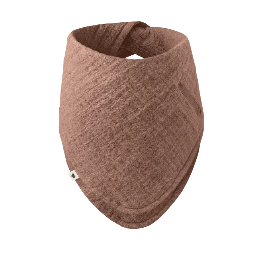 BIBS Organic Muslin Cotton Bandana Bib - Woodchuck
