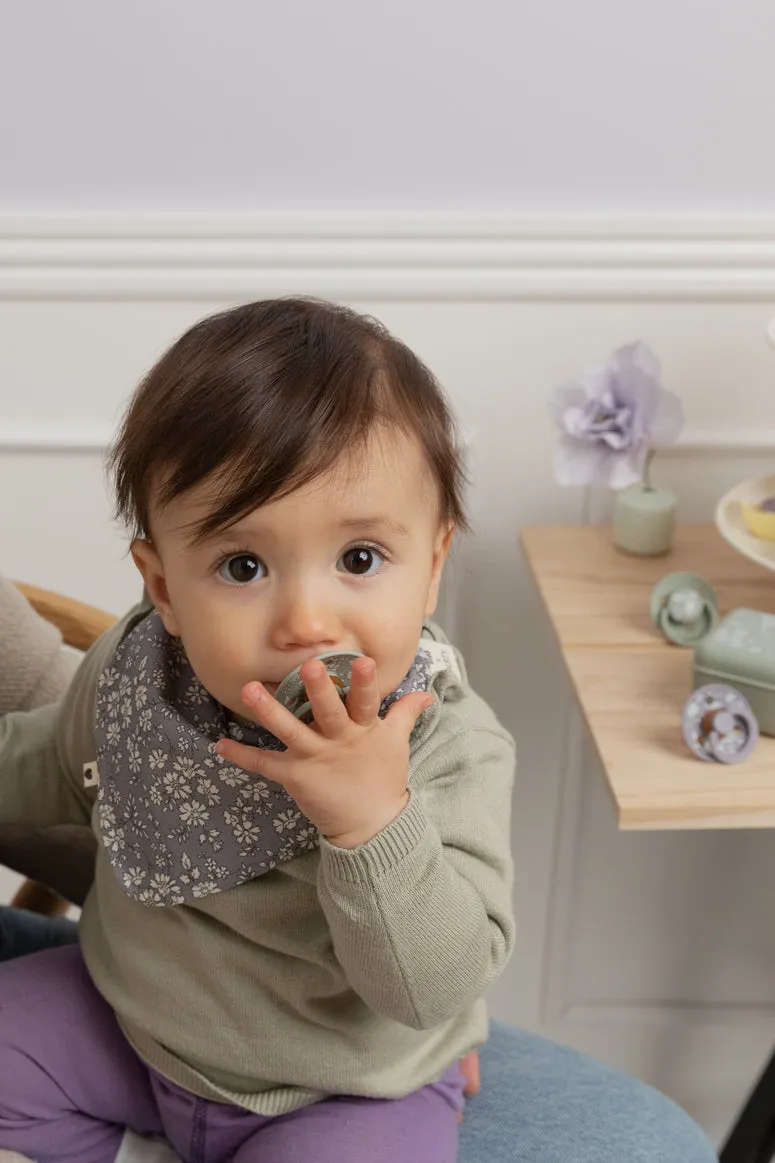 BIBS X LIBERTY Bandana Bib - Capel Fossil Grey