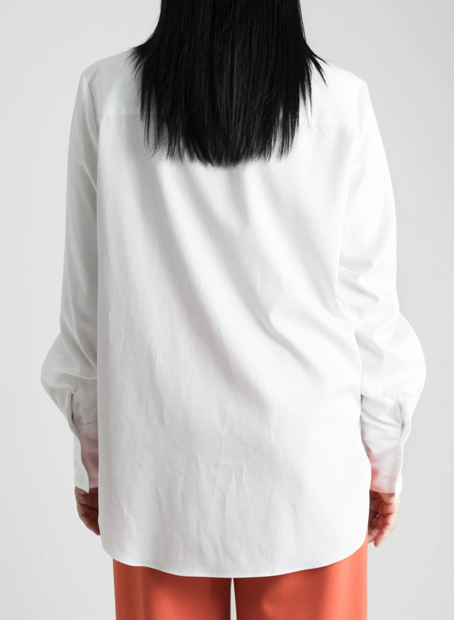 Big Collar Shirt - White