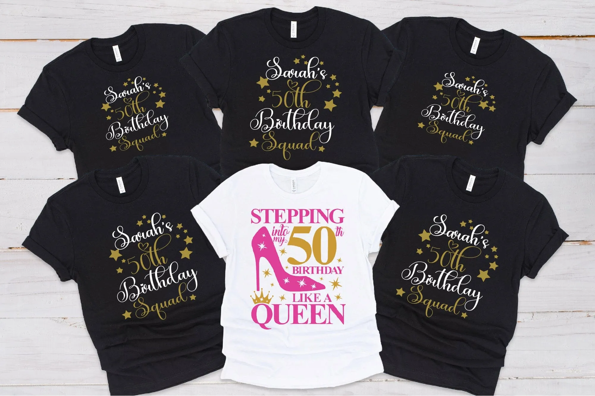 Birthday Squad Star T-Shirts