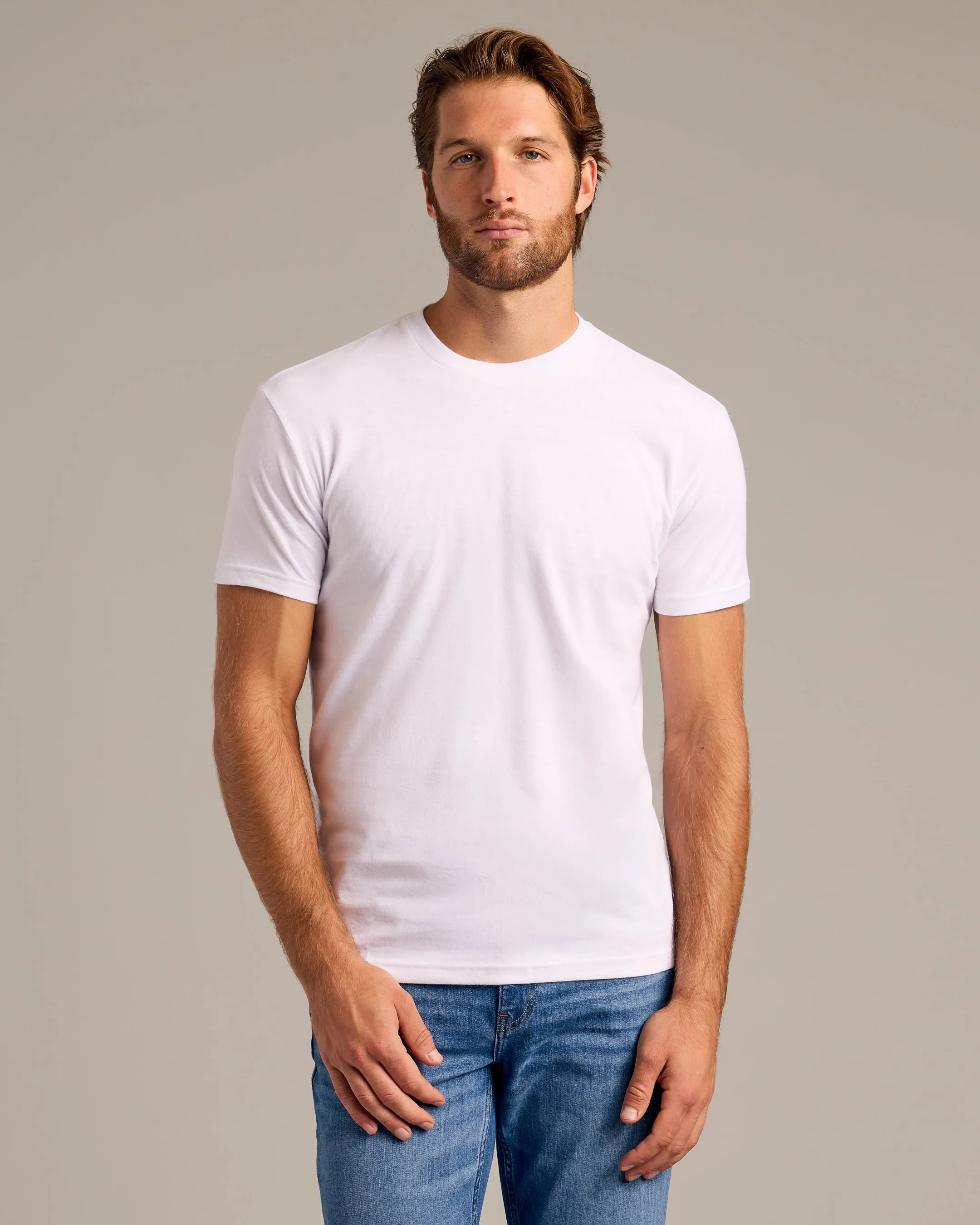 Black & White Short Sleeve Crew Neck 12-Pack