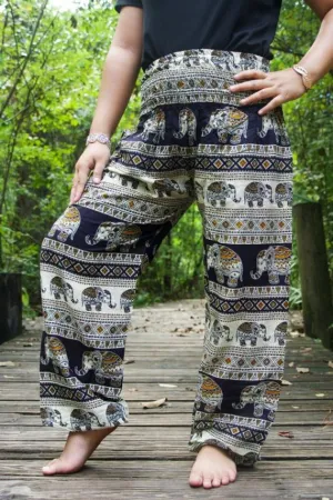 Black Elephant Pants