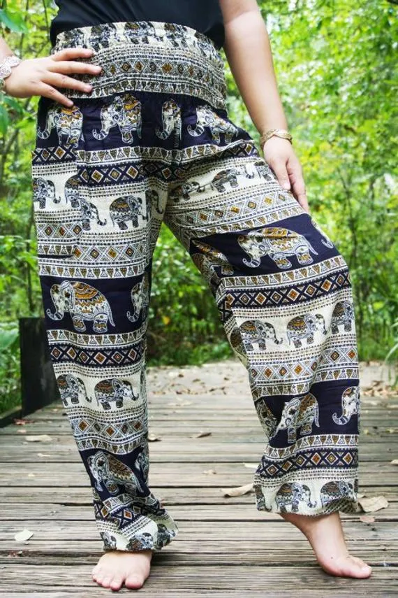 Black Elephant Pants