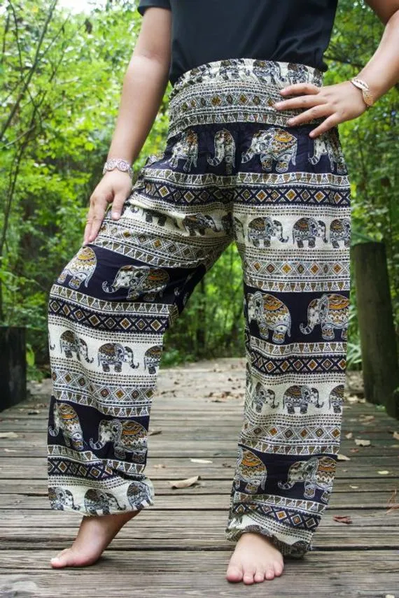 Black Elephant Pants