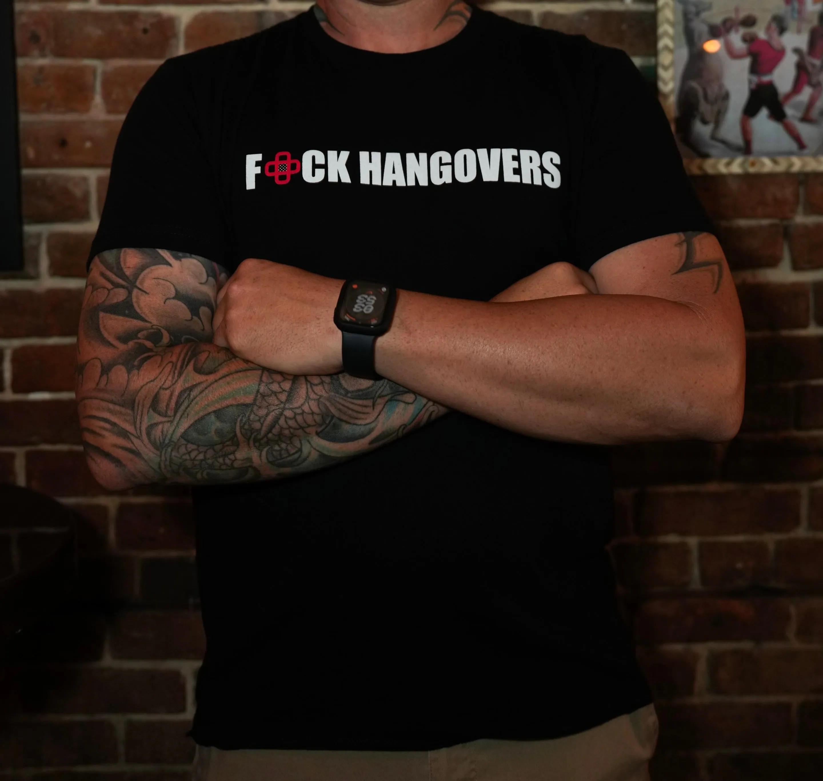 Black Unisex Hangover T-Shirt